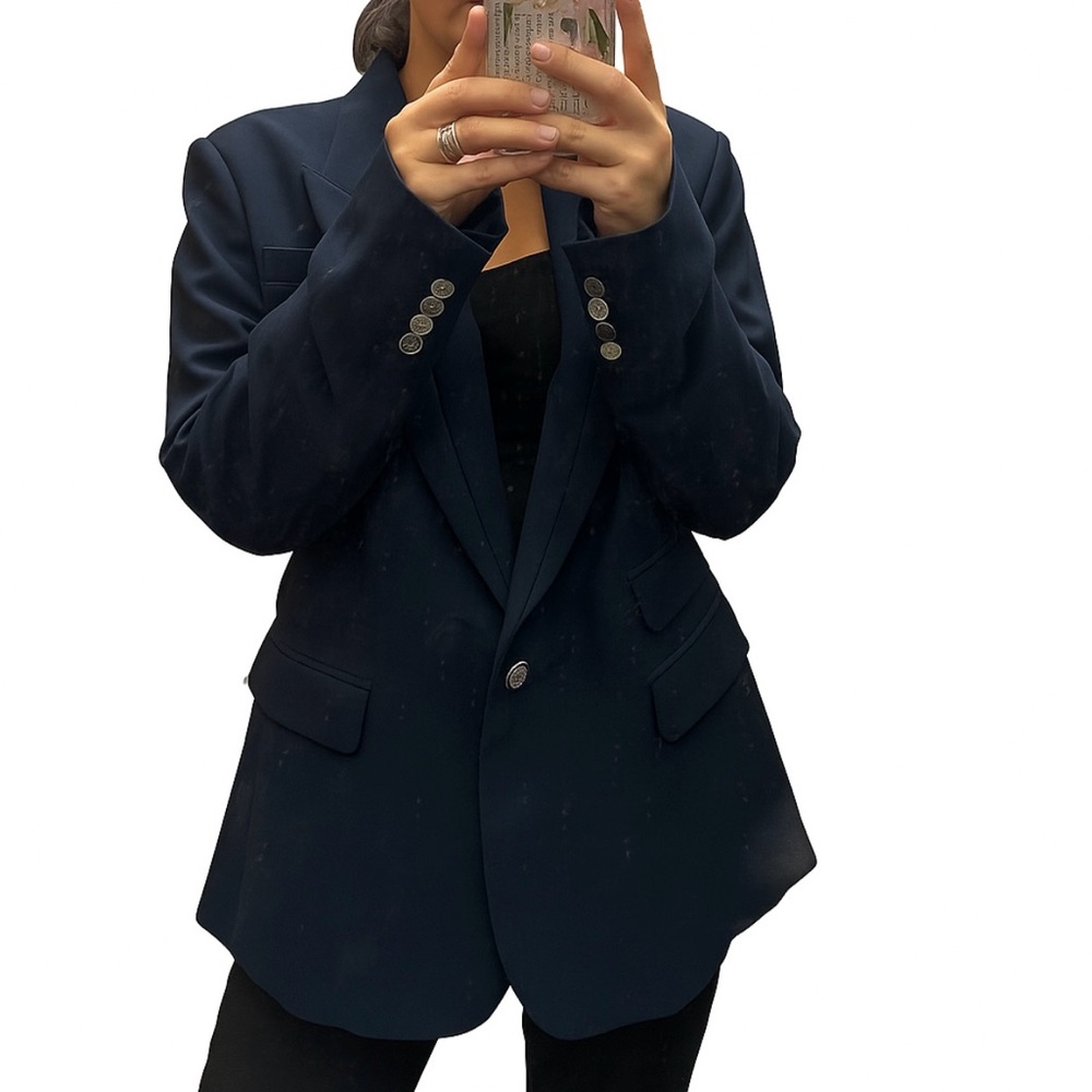 Karl Lagerfeld Midnight Blue Women's Blazer